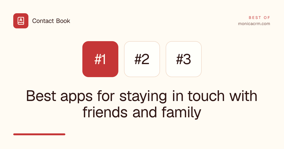 Best apps for staying in touch with friends and family