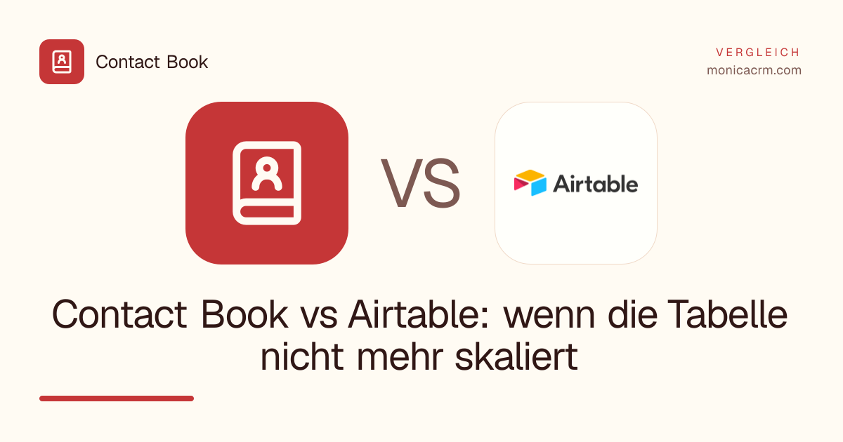 Contact Book vs Airtable: wenn die Tabelle nicht mehr skaliert