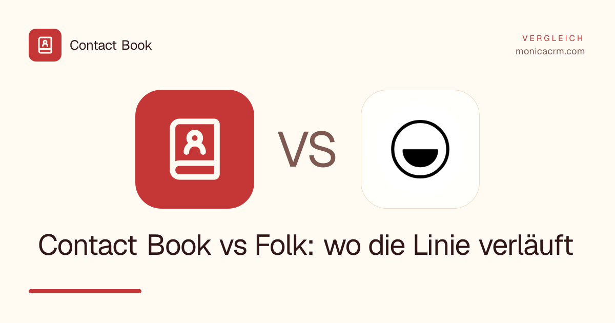 Contact Book vs Folk: wo die Linie verläuft