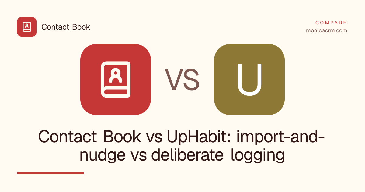 Full Contact Book vs UpHabit